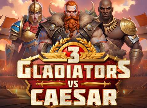 3 Gladiators vs Caesar - Video slot (Yggdrasil)