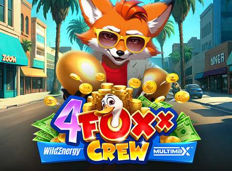 4 FOXX Crew WildEnergy MultiMax - Video slot (Yggdrasil)
